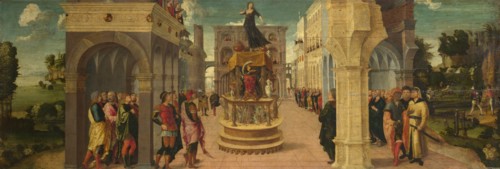 The Death of Dido, Early16th cen.. Artist: Liberale da Verona (1441-1526)