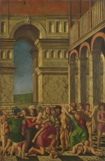 The Massacre of the Innocents, ca 1510-1520. Artist: Mocetto, Girolamo (c. 1458-1531)