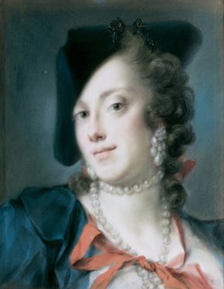 A Venetian Lady from the House of Barbarigo (Caterina Sagredo Barbarigo), ca 1735-1739. Artist: Carriera, Rosalba Giovanna (1657-1757)