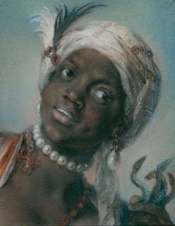 Africa. Artist: Carriera, Rosalba Giovanna (1657-1757)