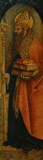 Saint Augustine, 1480s. Artist: Crivelli, Carlo (c. 1435-c. 1495)
