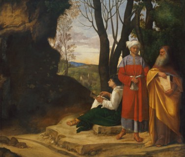 Three Philosophers, 1508-1509. Artist: Giorgione (1476-1510)