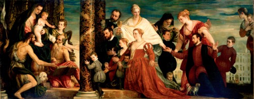 The Madonna of the Cuccina Family, ca 1571-1572. Artist: Veronese, Paolo (1528-1588)