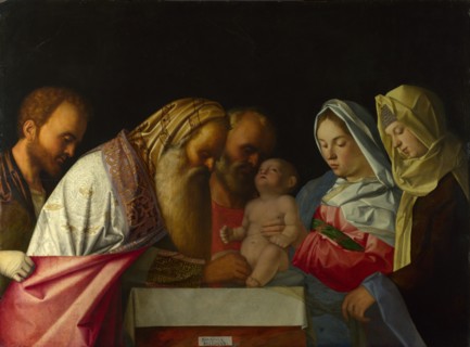 The Circumcision, c. 1500. Artist: Bellini, Giovanni, (Workshop)