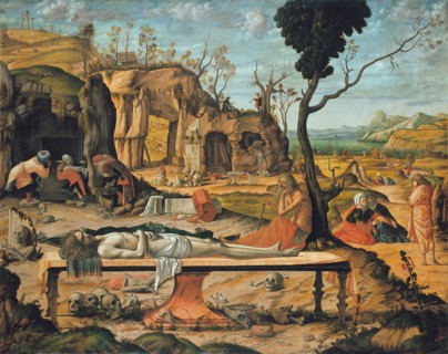 The Entombment of Christ, 1505. Artist: Carpaccio, Vittore (1460-1526)