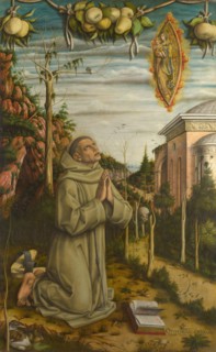 The Vision of the Blessed Gabriele, 1489. Artist: Crivelli, Carlo (c. 1435-c. 1495)