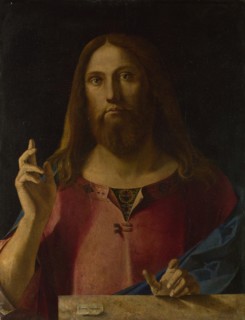 Salvator Mundi, ca 1510-1520. Artist: Diana, Benedetto (1460-1525)