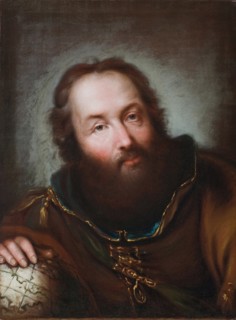 Portrait of Christopher Columbus. Artist: Nogari, Giuseppe (1699-1763)