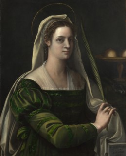 Saint Agatha, c.1540. Artist: Piombo, Sebastiano, del (1485-1547)