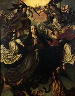 The Assumption of the Blessed Virgin Mary. Artist: Fernandes, Vasco (c.1475-c.1542)