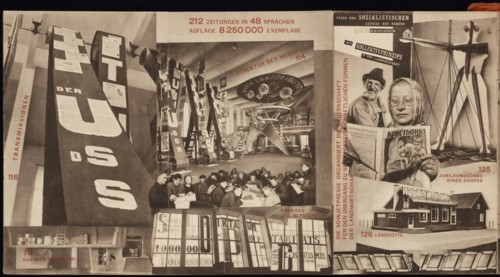 USSR. Catalogue of the Soviet pavilion at the International Press Exhibition, Cologne, 1928. Artist: Lissitzky, El (1890-1941)