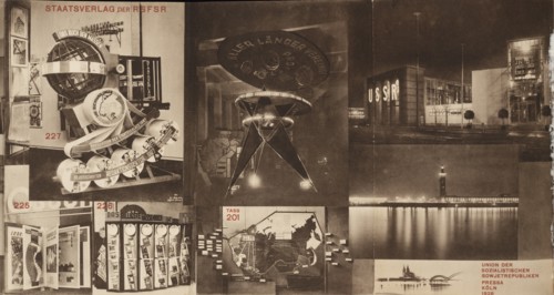 USSR. Catalogue of the Soviet pavilion at the International Press Exhibition, Cologne, 1928. Artist: Lissitzky, El (1890-1941)