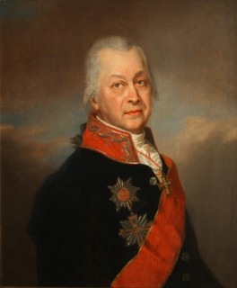 Portrait of Andrei Andreyevich Nartov (1736-1813), 1808. Artist: Alkin (Spartansky), P.A. (active Early 19th cen.)
