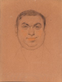 Portrait of Nikita Balieff, 1912-1913. Artist: Andreev, Nikolai Andreevich (1873-1932)