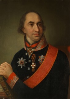 Portrait of Count Alexander Semyonovich Khvostov (1753-1820), 1809. Artist: Anonymous
