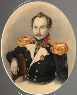 Portrait of Grigory Maximovich Rehbinder. Artist: Anonymous