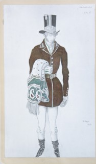 Costume design for the ballet Les Papillons by Robert Schumann, 1912. Artist: Bakst, Léon (1866-1924)