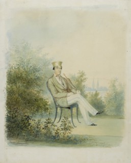 Portrait of Grigory Stepanovich Tarnovsky, End 1840s. Artist: Bezperchy, Dmitry Ivanovich (1825-1913)