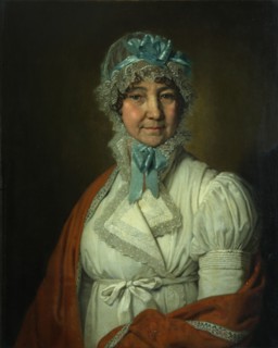 Portrait of Nadezhda Ivanovna Dubovitskaya, 1809. Artist: Borovikovsky, Vladimir Lukich (1757-1825)