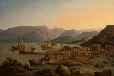The Calling of the First Apostles, 1866. Artist: Chernetsov, Nikanor Grigoryevich (1805-1879)