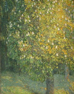 Blooming Chestnut Tree. Artist: Golovin, Alexander Yakovlevich (1863-1930)