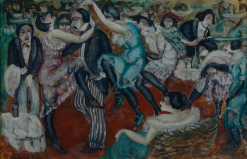 Café chantant, 1913. Artist: Grigoriev, Boris Dmitryevich (1886-1939)