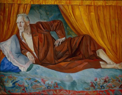 Portrait of the singer Fyodor I. Shalyapin (1873-1938), 1918. Artist: Grigoriev, Boris Dmitryevich (1886-1939)