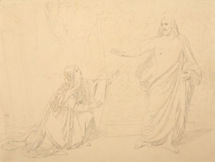Noli me tangere, 1835. Artist: Ivanov, Alexander Andreyevich (1806-1858)