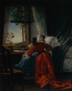 Visiting the Sick, 1885. Artist: Klodt, Mikhail Petrovich, Baron (1835-1914)