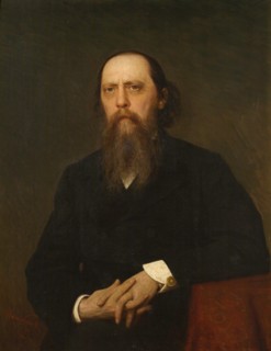 Portrait of the author Mikhail Saltykov-Shchedrin (1826-1889), 1879. Artist: Kramskoi, Ivan Nikolayevich (1837-1887)