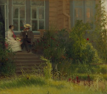 Artist's Dacha at Siverskaya, 1883. Artist: Kramskoi, Ivan Nikolayevich (1837-1887)