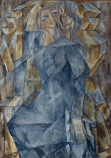 Portrait of a woman, 1910s. Artist: Le Dantyu, Mikhail Vasilyevich (1891-1917)