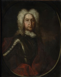 Portrait of Prince Ivan Alexeyevich Golitsyn (1658-1729), 1728. Artist: Matveyev, Andrei Matveyevich (1701-1739)