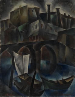 View of Tiflis, 1919-1920. Artist: Rockline (Rokhlina), Vera (1896-1934)