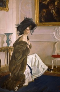 Portrait of Princess Olga Orlova, 1911. Artist: Serov, Valentin Alexandrovich (1865-1911)