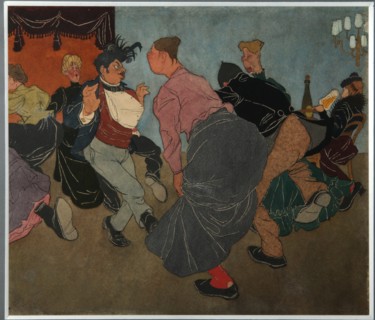Café. Artist: Shcherbov, Pavel Yegorovich (1866-1938)