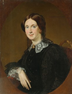 Portrait of N.I. Panina, 1855. Artist: Tropinin, Vasili Andreyevich (1776-1857)