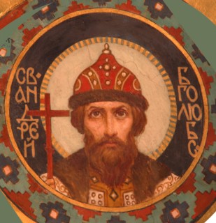 Saint Grand Prince Andrey Bogolyubsky, 1885-1896. Artist: Vasnetsov, Viktor Mikhaylovich (1848-1926)
