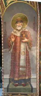 Saint Gurias, Archbishop of Kazan, 1885-1896. Artist: Vasnetsov, Viktor Mikhaylovich (1848-1926)