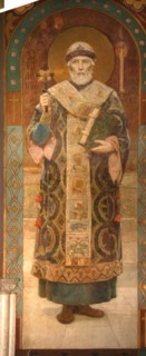 Saint Philip, Metropolitan of Moscow, 1885-1896. Artist: Vasnetsov, Viktor Mikhaylovich (1848-1926)