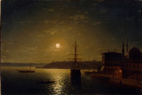 Golden Horn. Turkey, after 1845. Artist: Aivazovsky, Ivan Konstantinovich (1817-1900)