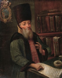 Portrait of Afanasy Lavrentievich Ordin-Naschokin (1605-1680), 17th century. Artist: Anonymous