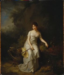 Portrait of Countess Ekaterina Lvovna Golovkina, Late 18th cent.. Artist: Anonymous