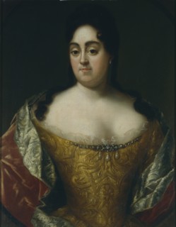 Portrait of Countess Yelena Leontyevna Ushakova, Early 18th cen.. Artist: Anonymous