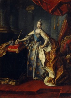 Portrait of Empress Catherine II (1729-1796), 1762. Artist: Antropov, Alexei Petrovich (1716-1795)