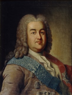 Portrait of Prince Alexey Mikhailovich Cherkassky, 1760s. Artist: Argunov, Ivan Petrovich (1729-1802)