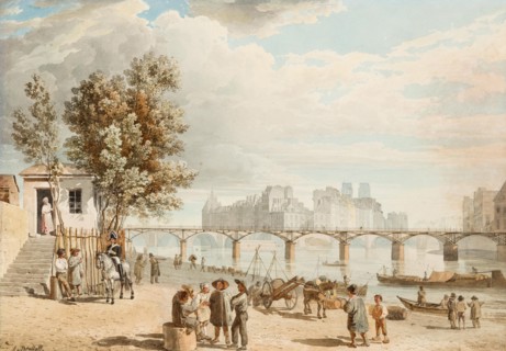 View of Paris. Artist: Briullov, Alexander Pavlovich (1798-1877)