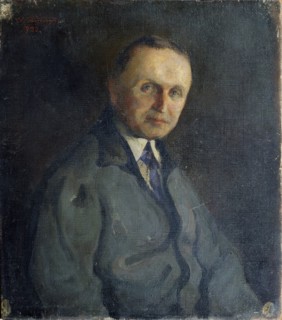 Portrait of the pianist Konstantin Igumnov (1873-1948), 1930. Artist: Elsner, A.K. (active Mid of 20th cen.)