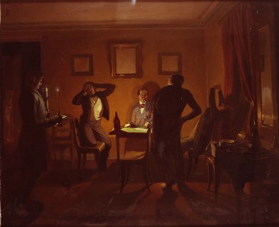 The Gamblers, 1852. Artist: Fedotov, Pavel Andreyevich (1815-1852)