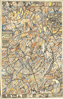 The Formula of the Universe, 1920-1922. Artist: Filonov, Pavel Nikolayevich (1883-1941)